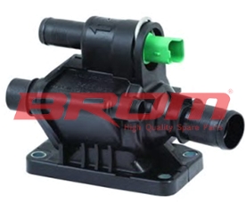 Termostat 83c Komple / Müşürlü P206-P207-P307-Bipper-C1-C2-C3-Nemo- 1.4 Hdi- Fiesta-Fusion Tdci 02 12 Mazda 2 1.4 Cd 03 07