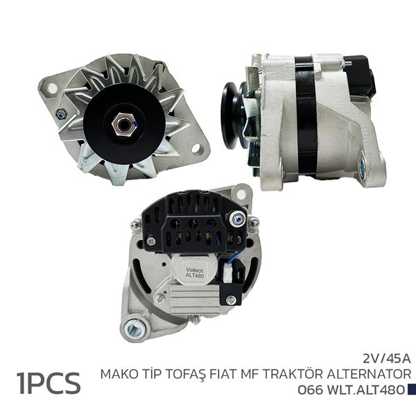 Alternatör Sarj Dinamosu 12v 45a Mako Tip Tofaş Fiat Mf Traktör