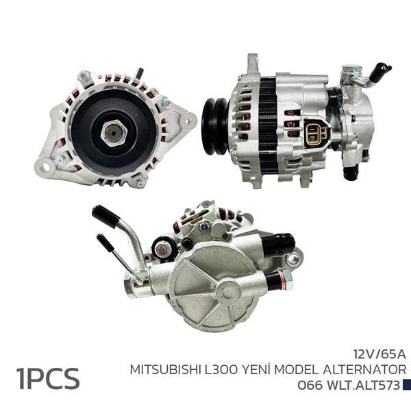 Alternatör Sarj Dinamosu Komple Mitsubishi L300 2.5l 4d56 8v P15 92-03 12v 65a Çift Kasnak - Va Kumlu