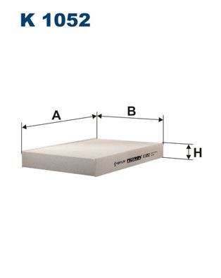 Polen Filtresi Clio Ii 02>Kangoo 98>Megane I 96> Logan 04> 1.2 1.4 1.6 1.5dci 1.9dci K1052