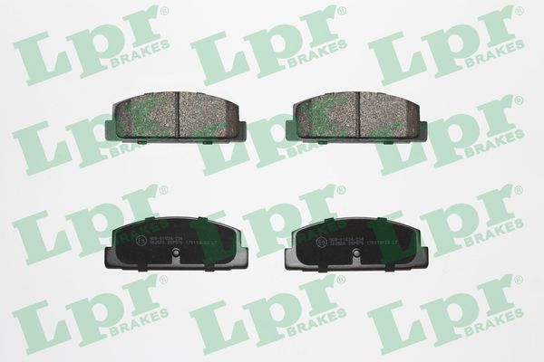 Arka Balata Mazda 323 F Vi-323 S Vi 08/94-05/04 - 626 Iii 11/87-11/92 - 626 V 2.0 - 98-02