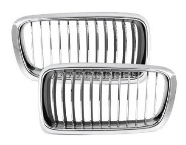 On Panjur Bobrek Set Bmw E38 Komple Krom 99>01