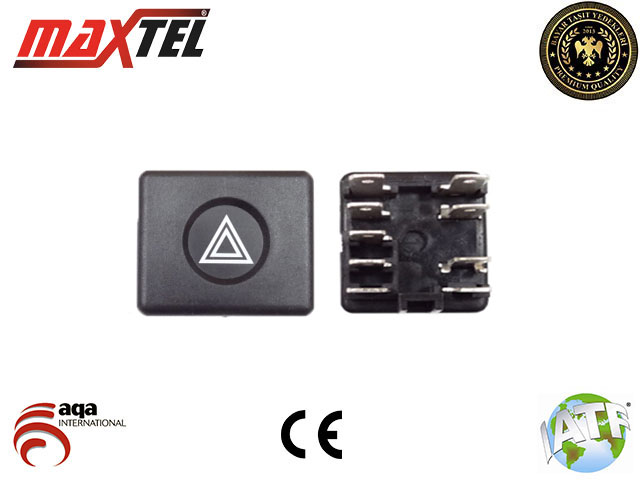 Dörtlü Flaşer Anahtari Renault 9 9 Pin