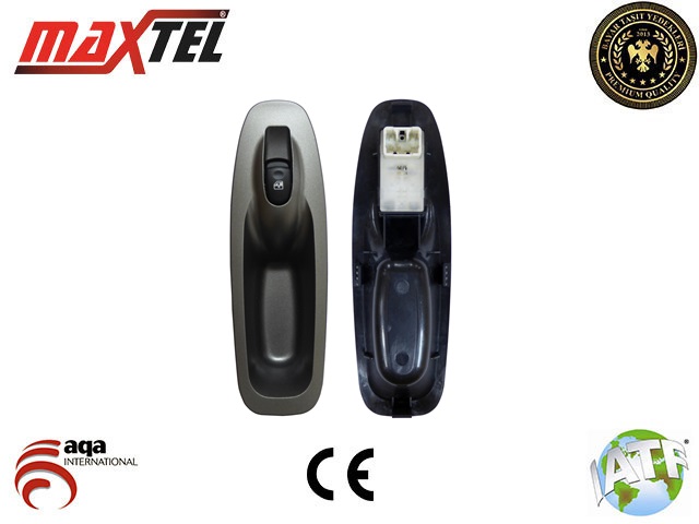 Cam Kaldirma Anahtari Accent 2000> Ön Sağ Beyaz Soket Kasali