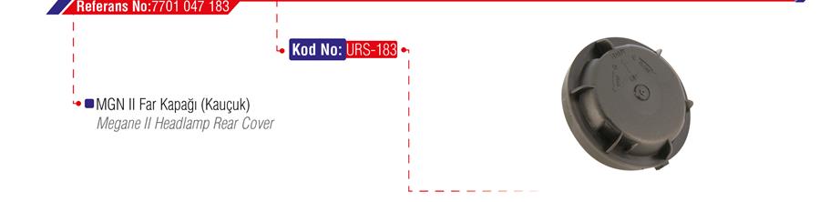 Far Kapaği Kauçuk Mgn Ii