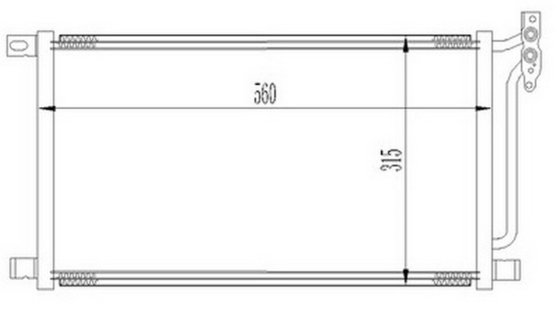 Klima Kondenseri Bmw E46 318-320-330 D E83 X3 1.8-2.0-3.0d 04 > Oto.-Mek.
