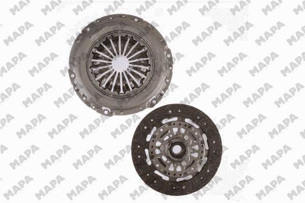 Debriyaj Seti Baski Disk C-Max 04 >08 Focus Ii 04 >11 1.6 Tdci C-Max 06>11 1.6 Tdci Mazda Iii 03>09 Volvo S40 S40 Ii 06>12 V50 04> Rulmansiz