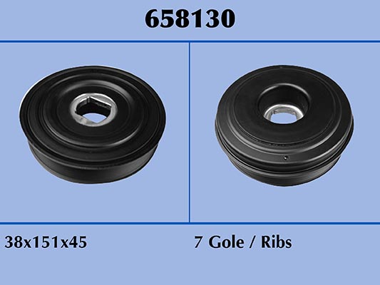 Krank Kasnaği Renault Master Iii 10>Movano B 10> 2.3 Dci M9t 7 Kanal