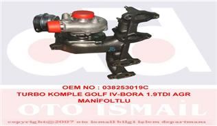 Turbo Bora-Golf Iv-Polo-A3-Ibiza-Fabia-Octavia 1.9 Tdi 100/101bg Atd Agr Manifoltlu 713672-5007s