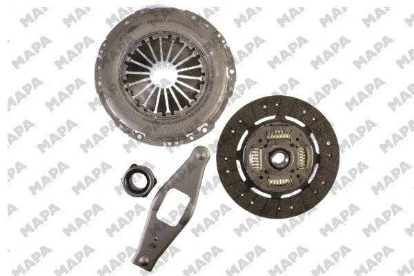 Debriyaj Seti Transit V184 2.4tdci 100ps-120ps-125ps 00>06 Rulmanli Catalli