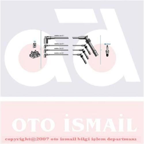 Buji Kablosu Takimi Opel Corsa B-Combo B 93>00 1.2-1.4i C12nz-12nz-C14nz
