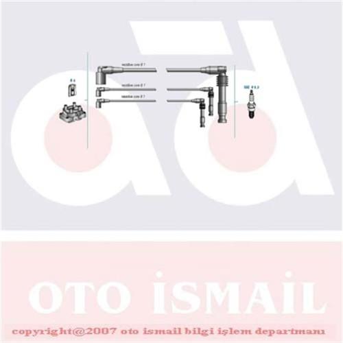 X Buji Kablo Tk Vectra B V6 96 > Ecotec 1-3-5