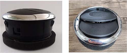 Kalorifer Havalandirma Difrizörü Ön Göğüs Sağ-Sol Nikelajli Bipper-Nemo-Fiorino