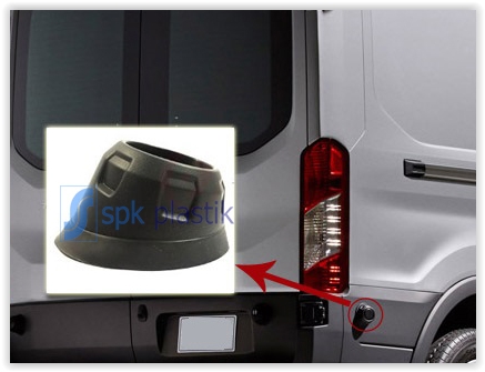 Arka Yan Gövde Kapi Dayama Plastiği Sağ-Sol Transit V363