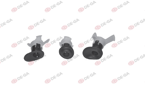 S.Fortwo 14-19 Arka Spoiler Alt Sensör Braketi 3lü Set Std