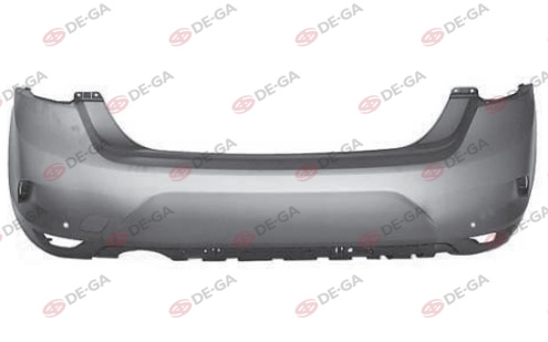 R.Megane Arka Tampon 2 Sen.Dkli Sdn Ast.16-