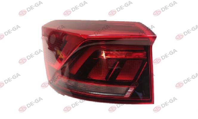 W.T-Roc Arka Stop Siyah Led Lh.19-