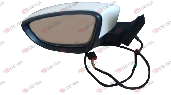 W.Jetta Diş Ayna El.Is.Sin.6p.Ast.Lh.11-18