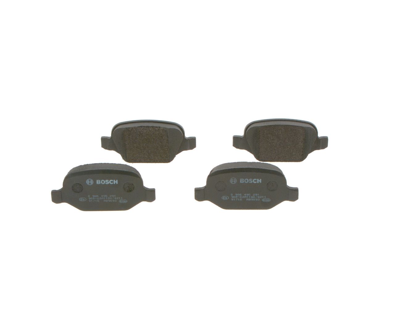 Balata Arka  ( Linea=Fiat=1.4 T-Jet+1.6 M.Jet ) ( 147+156+Gt=Alfa Romeo ) 96x44x16