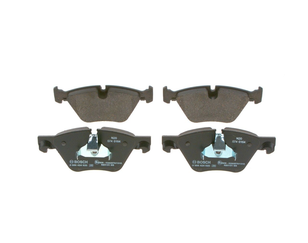 Balata On   ( F10 F11 5 Seri=Bmw ) 154,8+155,4x63,6x20