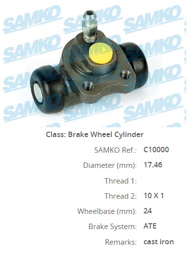 Fren Silindiri ( Merkezi ) ( Dkm )  ( Astra.F+Ascona+Kadet=Opel )( Lanos+Cielo+Nexia=Daewoo )